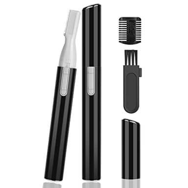 ACWOO Mini tondeuse à sourcils portable Rasoir électrique indolore pour sourcils, visage, joues et lèvres