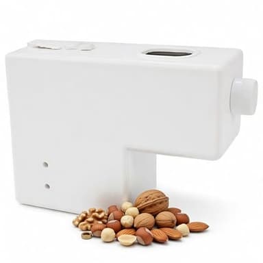 Pelamatic Machine à Éplucher les Amandes Électrique Robito, Blanc