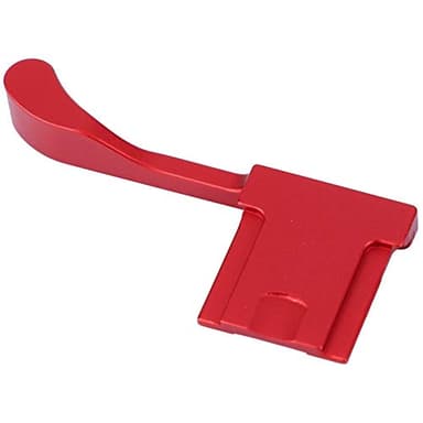 MOTOULAX Poignée de pouce en alliage d'aluminium pour appareil photo sans miroir X 100F X A5 (rouge)