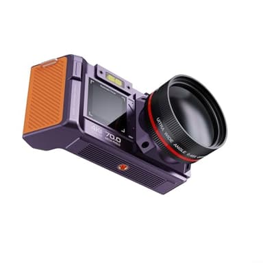 Appareil photo numérique sans miroir 4K - Image 96 MP - Zoom numérique 50x H.264 - Écran Full HD de 3,5" - Connectivité Wi-Fi - Prend en charge jusqu'à 512 Go de stockage - Matériau ABS - Plusieurs