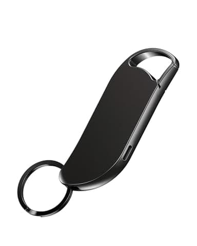 Vandlion Enregistreur Vocal 64Go, Mini Enregistreur avec 900H de Mémoire, USB C Dictaphone Portable avec Activation Vocale pour Conférences Entretiens Réunions Cours