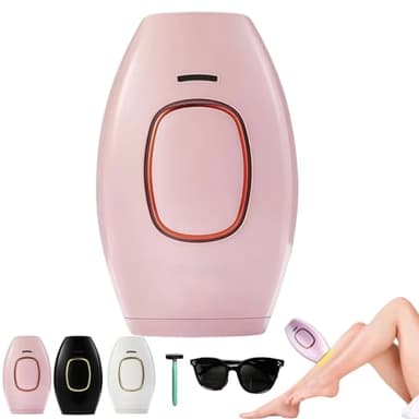 Dermao Ipl 2.0 • Systeme Epilation Laser Efficace 470nm A 1100nm Capteur Cutane Pour Jambes Bras Et Zones Sensibles (rose)