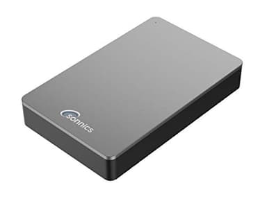 Sonnics 2 to Gris Disque Dur Externe Bureau 3,5" USB 3.0 pour PC Windows, Mac, Smart TV, Xbox One et PS4
