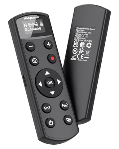 Hanpusen Télécommande rechargeable pour appareil photo Nikon – Déclencheur sans fil avec écran OLED compatible avec Z6lll, Z30, Z50, Z50ll, Zfc, Zf, Z6II, Z7II, B600, P1000, P950 ; remplace Nikon