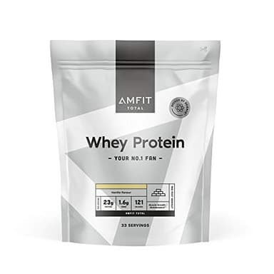 Amfit Nutrition Whey Protein Powder 1kg Vanilla