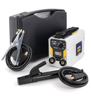 GYS, GYSMI 160A, Poste à Souder à l'Électrode Enrobée 160A Monophasé 230V (MMA), Arc Force, Antisticking, Hot Start, Avec Valise, Porte-électrode, Câble de Masse