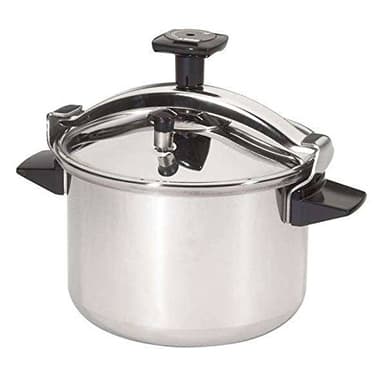 Unbranded 1998006 AUTHENTIQUE SEB TEFAL Cocotte Minute Acier Inoxydable Inox 27 x 27 x 25 cm 6 L