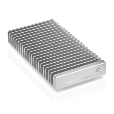 Disque SSD Portable NVMe Thunderbolt (USB-C) OWC Express 1M2 USB4, Disque SSD Externe Ultra-Rapide avec boîtier dissipateur Thermique en Aluminium (boîtier Uniquement)