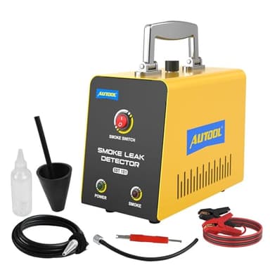 AUTOOL SDT101 Détecteur de Fuite de fumée de Voiture Evap Détecteur de Fuite sous Vide Pipeline Carburant Appareil de Diagnostic de fumée Compatible avec Les Voitures, camions, Bateaux, motoneiges