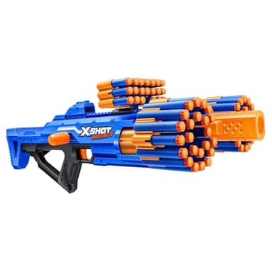 X-Shot Insanity Berzerko Blaster – inclut 48 fléchettes et 3 supports pour fléchettes
