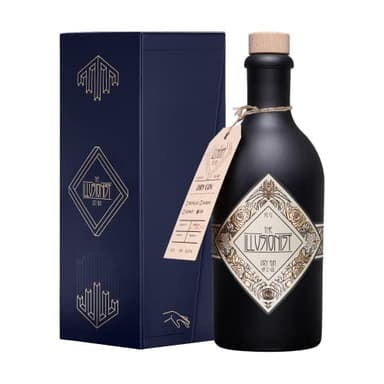 Coffret cadeau The Illusionist Dry Gin | Le gin qui change de couleur | 16 plantes premium | Floral et fruité | 45% vol. | 500 ml