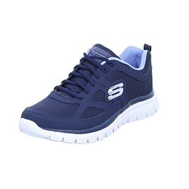 Skechers Burns- Agoura Hommes Baskets, Navy, 42 EU