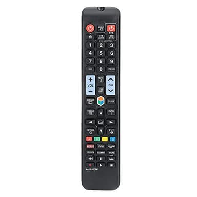 Télécommande Universelle, Remplacement de la Télécommande pour Gros Boutons 2PCS Multifonctions pour Téléviseur A59-00784C. Performances élevées, Basse Consommation