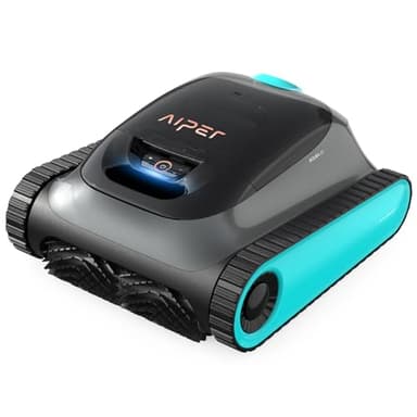 AIPER Scuba S1 Robot Piscine Fond et Parois, Ligne d'eau, Aspirateur Piscine sans Fil, 4 Modes, 150Min d'Autonomie, Escalader Les Murs, Navigation Intelligente 2.0, Idéal pour Piscines Enterrées 150㎡