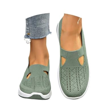 Chaussure Orthopédique Femme, Basket Chaussures Mode Et Sport pour Femmes Basquette De Marche Printemps Sneakers Ete Pieds Larges Confort Confortable Mousse À Mémoire De Forme