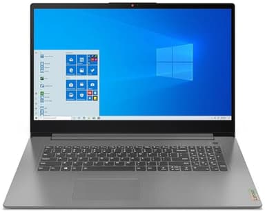 Lenovo i7 17,3 Pouces IPS Full HD - Ordinateur Portable, Intel Core i7 1255U, 10 cœurs, 4,70 GHz, 24 Go DDR4, SSD 1000 Go, Intel Iris XE, Webcam, USB‑C/3.0, WLAN, Windows 11 Pro, MS Office - #8205