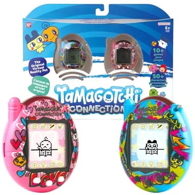 TAMAGOTCHI CONNECTION TRUE FRIENDS - GRAFFITTI BLUE & PINK GRAFFITTI