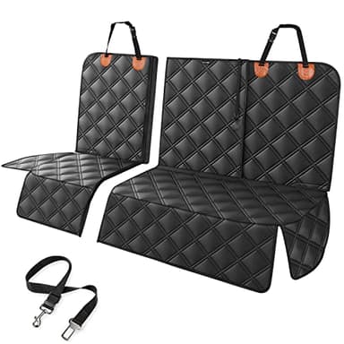 KYG Housse Siège Voiture Imperméable Détachable Taille Universelle Protection Banquette Arriere 135 x 56 x 45 cm pour Chien, Animal de Compagnie et Enfant