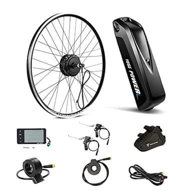 YOSE POWER Kit de Conversion Ebike 28 Pouces, Roue arrière 28" 36V350W, kit de Conversion vélo électrique 28" (700C) pour Roue Libre (sans pignon hélicoïdal) avec Batterie 36V13Ah pour MIFA
