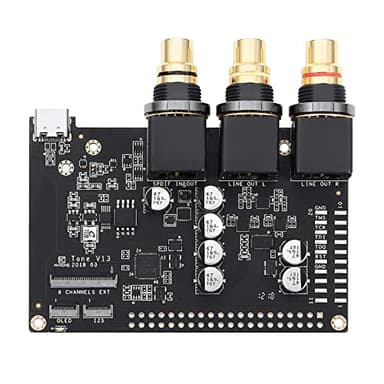 Khadas Tone Board USB Hi-Fi Carte Son Externe, Audiophiles DIY, XMOS+ESS ES9038Q2M 32bit Amplificateur DAC Haute Résolution(Édition Génerique)