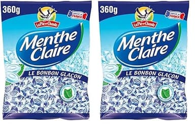 La Pie qui Chante Menthe Claire 360g (Lot de 2)
